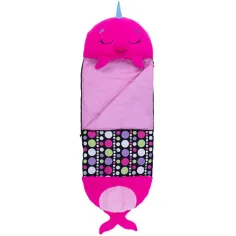 Happy Nappers: Pink  sac de dormit pernă 137cm imaginea 2
