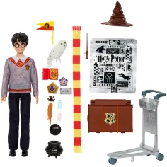Harry Potter 9 și 3/4. peron set de joacă cu Harry păpușă – Mattel