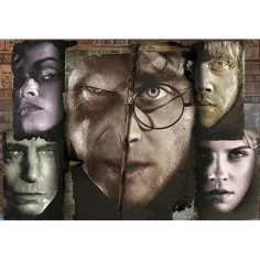 Harry Potter și Lordul întunecat 1000 bucăți puzzle în valiză - Clementoni imaginea 2