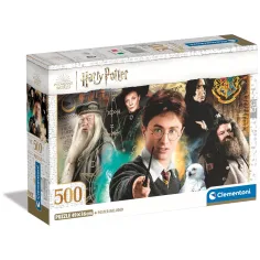 Harry Potter și piatra filozofală puzzle de 500 de piese - Clementoni