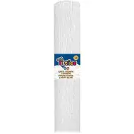 Hârtie creponată culoarea albă 50x200cm