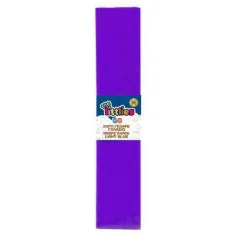 Hârtie creponată de culoare mov 50 x 200cm