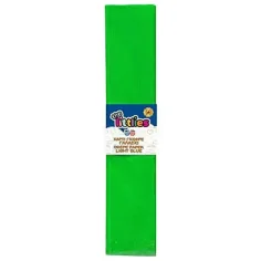 Hârtie creponată de culoare verde deschis 50x200cm