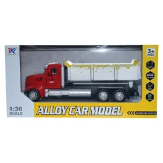 Heavy Duty Truck: Model de camion basculant metalic cu uși care se deschid 1/36 imaginea 2