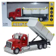 Heavy Duty Truck: Model de camion basculant metalic cu uși care se deschid 1/36