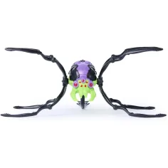 Hex Bots: Skitter Bot robot păianjen interactiv – verde-violet - Spin Master imaginea 2