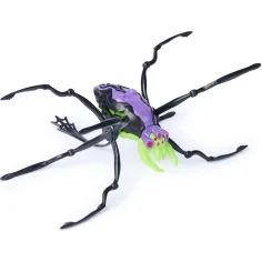 Hex Bots: Skitter Bot robot păianjen interactiv – verde-violet - Spin Master imaginea 3