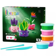 Hey Clay: Plant Folks set de plastilină cu figurine de plante – set de 15 bucăți