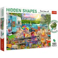 Hidden Shapes: Călătorie cu caravană 1000 bucăți puzzle - Trefl