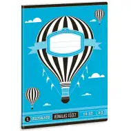 Balon Caiet cu linii A/5 pentru cei din clasa 1