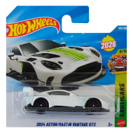 Hot Wheels: 2024 Aston Martin Vantage GT3 mașinuță albă 1/64 - Mattel