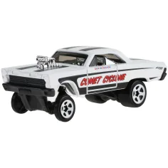 Hot Wheels: '65 Mercury Comet Cyclone mașină mică albă 1/64 - Mattel