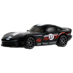 Hot Wheels: '96 Dodge Viper mașină mică neagră 1/64 - Mattel