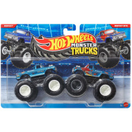 Hot Wheels Camioane Monstru: Bigfoot vs Bigfoot Bite set de 2 mașinuțe 1/64 - Mattel