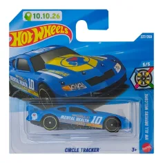 Hot Wheels: Circle Tracker mașinuță albastră 1/64 - Mattel