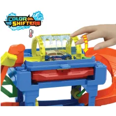 Hot Wheels City: Mașină de spălat cu mașinuță schimbătoare de culoare - Mattel imaginea 2