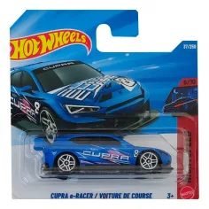 Hot Wheels: Cupra e-Racer mașinuță albastră 1/64 - Mattel