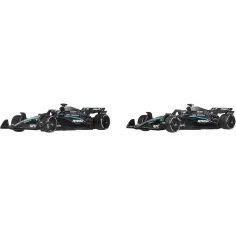 Hot Wheels F1 Mașină Mică Pachet 2 - Mercedes: Antonelli + Russell - Mattel imaginea 2