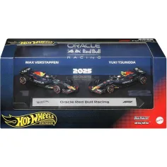 Hot Wheels F1 Mașină Mică Pachet 2 - Red Bull: Verstappen + Tsunoda - Mattel