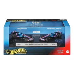 Hot Wheels F1 Mașinuță Pachet 2 - Alpine: Gasly + Colapinto - Mattel imaginea 1