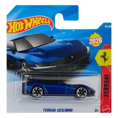 Hot Wheels: Ferrari 12Cilindri mașină mică 1/64 - Mattel