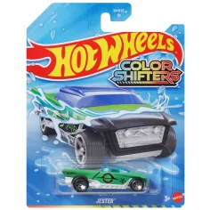 Hot Wheels: Jester mașină mică cu schimbare de culoare verde 1/64 - Mattel