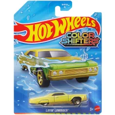 Hot Wheels: Layin' Lowrider mașinuță cu schimbare de culoare 1/64 - Mattel