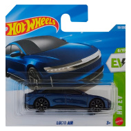 Hot Wheels: Lucid Air mașinuță albastră 1/64 - Mattel