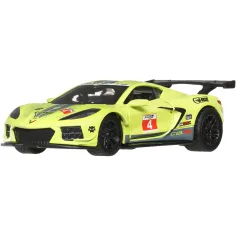 Hot Wheels: Mașină de jucărie cu arc Corvette C8.R 1/43 - Mattel imaginea 2