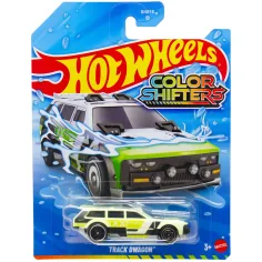 Hot Wheels: Mașină mică cu schimbare de culoare Track Dwagon 1/64 - Mattel