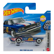 Hot Wheels: mașinuță Ford Galaxie 1963, scară 1/64 - Mattel