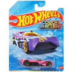 Hot Wheels: Mașinuță futuristă cu schimbare de culoare 1/64 - Mattel