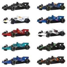Hot Wheels Mașinuțe: F1 Set de 10 Bucăți - Mattel imaginea 2