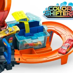 Hot Wheels: Mega Spălătorie Auto Set de Joacă - Mattel imaginea 4