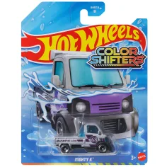 Hot Wheels: Mighty K mașinuță cu schimbare de culoare 1/64 - Mattel