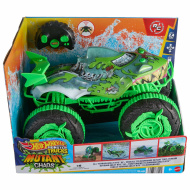 Hot Wheels Monster Trucks Amfibiu cu telecomandă Great Bite 1/15 - Mattel