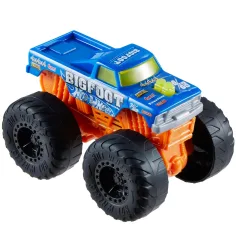 Hot Wheels Monster Trucks: Bigfoot 4x4x4 mașină monstru cu efecte de lumină și sunet 1/43 - Mattel imaginea 2