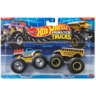 Hot Wheels Monster Trucks: Haul Y'All vs Too S'Cool set de 2 mașinuțe 1/64 - Mattel