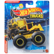 Hot Wheels Monster Trucks: Mașinuță Concrete Crusher 1/64 – Mattel