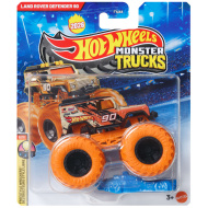 Hot Wheels Monster Trucks: mașinuță Land Rover Defender 1/64 – Mattel