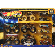 Hot Wheels Monster Trucks: Pachet multiplu cu 11 mașinuțe campioane - Mattel