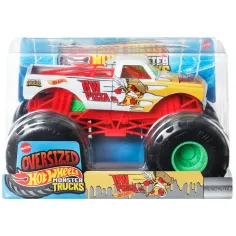 Hot Wheels Monster Trucks: Pizza Co. camion monstru 1/24 – Mattel