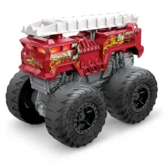 Hot Wheels Monster Trucks: Roarin' Wreckers mașină cu efecte de sunete și lumini 1/43 - Mattel imaginea 2