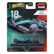 Hot Wheels Premium: Lance Stroll Aston Martin nr. 18 mașinuță Formula 1 1/64 - Mattel
