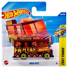Hot Wheels: Quick Bite 1/64 mașină mică - Mattel