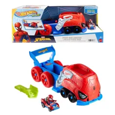 Hot Wheels: RacerVerse Spider-Man lansator circuit - Mattel