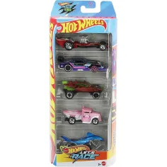 Hot Wheels: Să ne întrecem 2 set de mașinuțe 5 bucăți 1/64 - Mattel