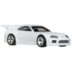 Hot Wheels: Set de mașinuțe de colecție Premium Toyota ’90s JDM – Supra, Celica GT-Four, MR2 TRD și Sakura Sprinter, 1/64 - Mattel imaginea 2