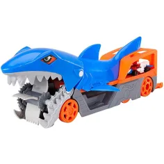 Hot Wheels: Shark Transporter set de joacă cu mașinuță - Mattel imaginea 3