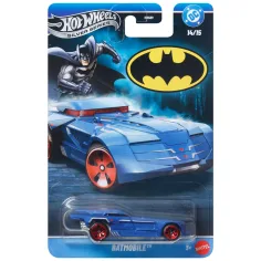 Hot Wheels Silver Series: Batmobile mașinuță 1/64 - Mattel